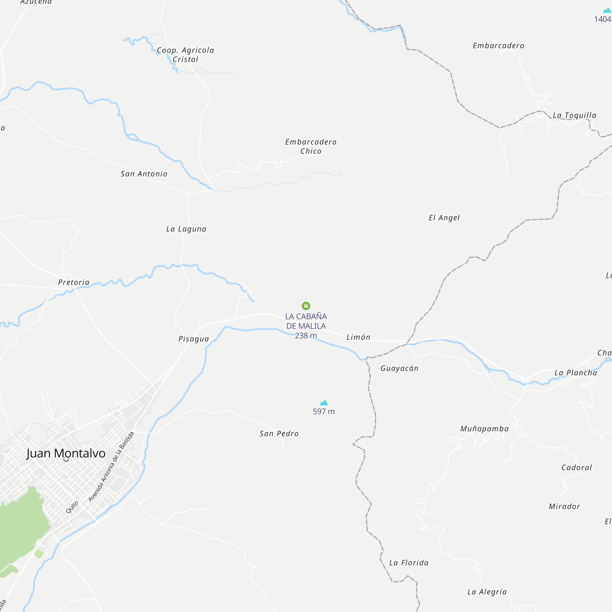 LA CABAÑA DE MALILA map