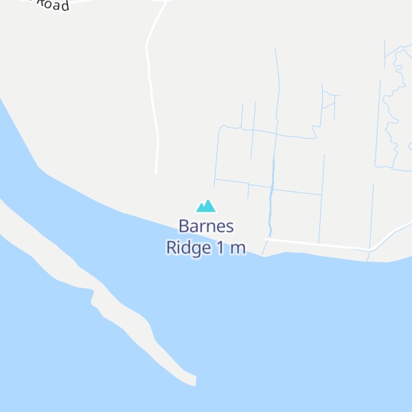 Map of Barnes Ridge