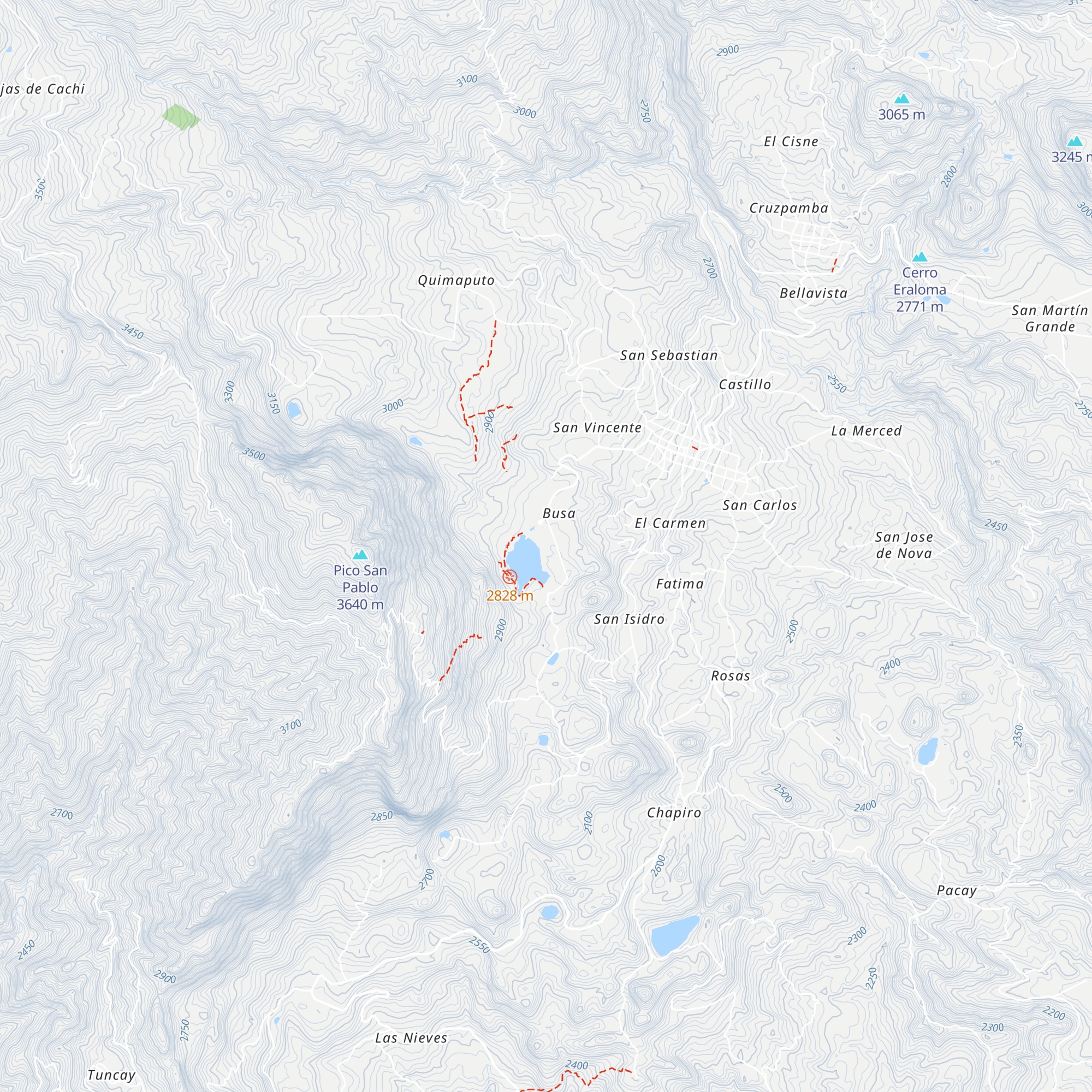 Cabañas para acampar map