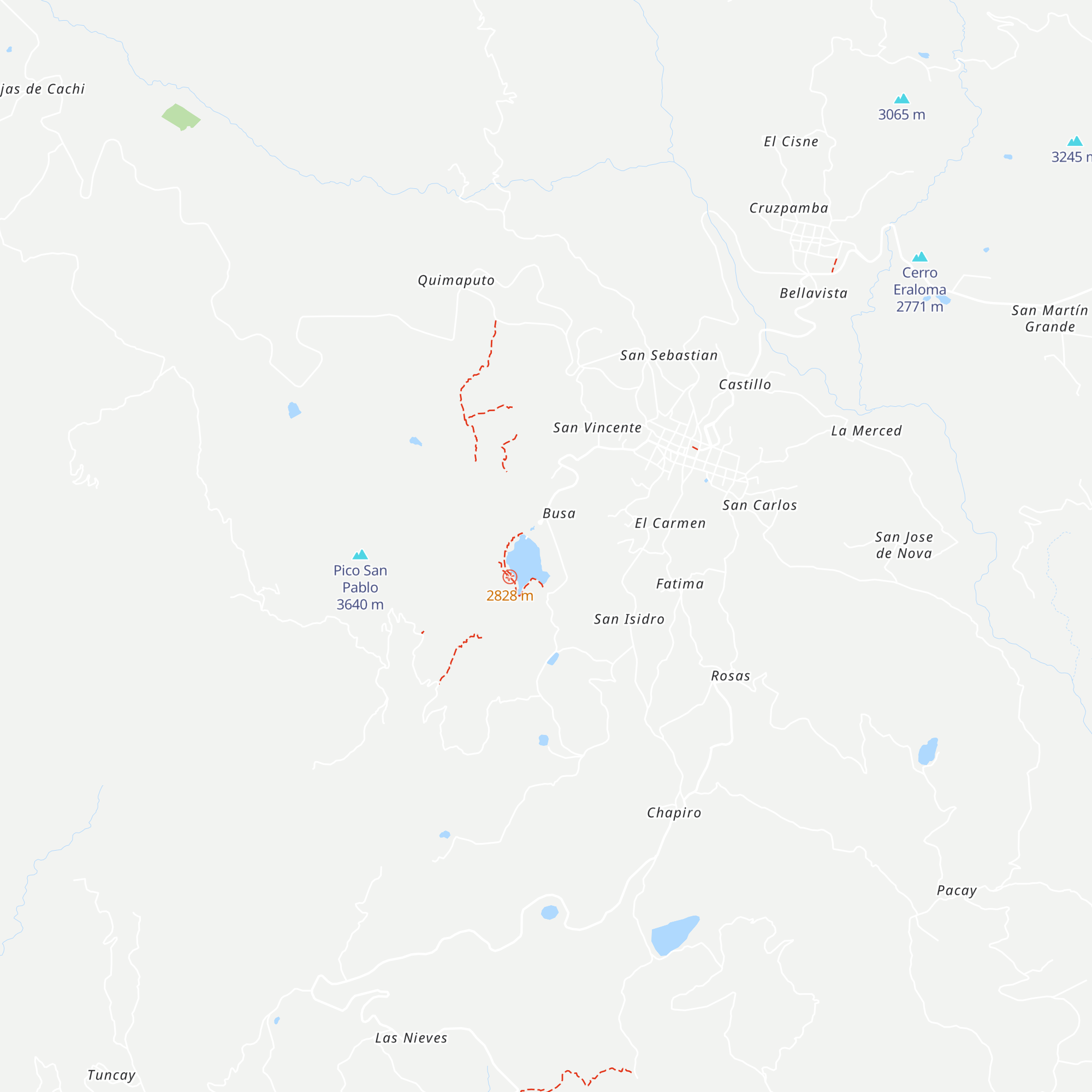Cabañas para acampar map