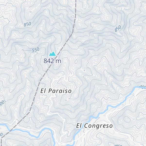 Map of Cabaña el Paraiso