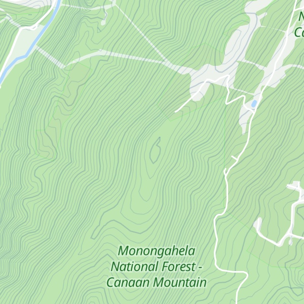 Map of Cave Mountain