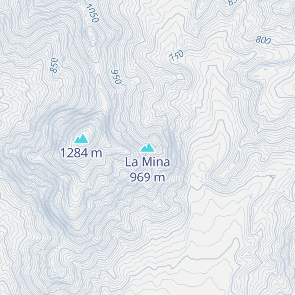 Map of La Mina
