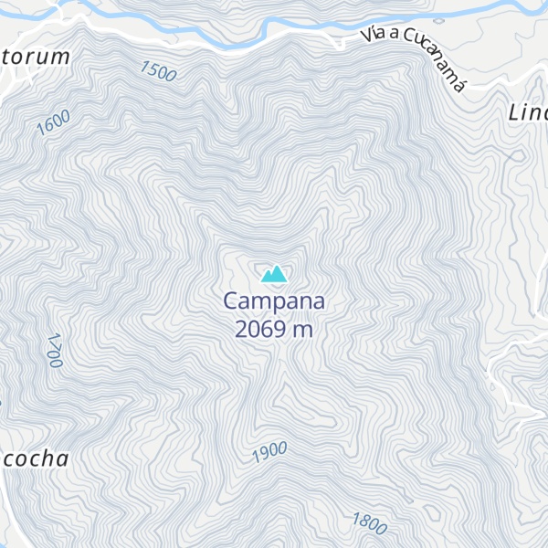 Map of Campana
