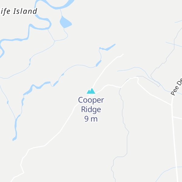 Map of Cooper Ridge