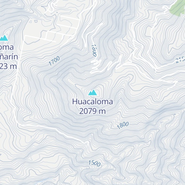 Map of Huacaloma