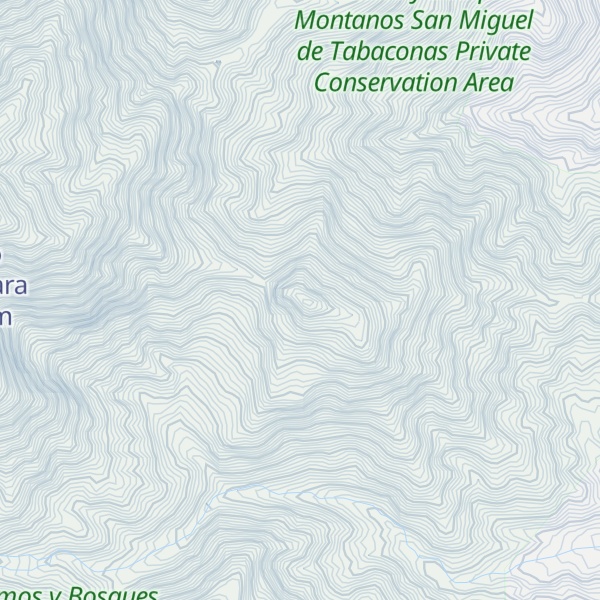Map of Cerro Huayru Urco