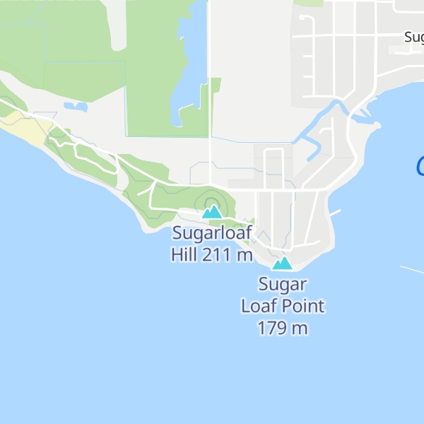 Map of Sugarloaf Hill
