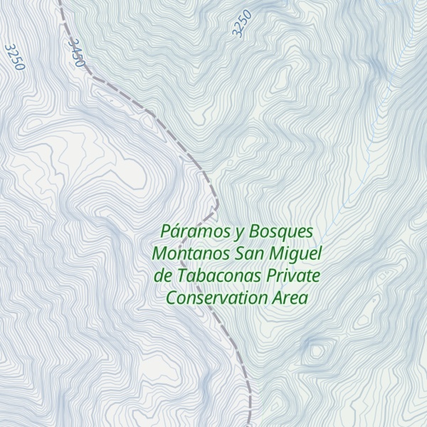 Map of Cerro Pan de Azúcar