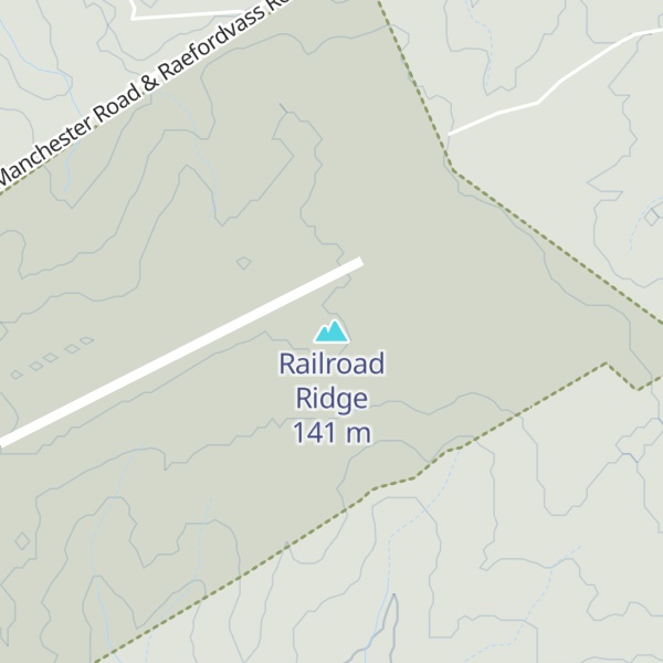 Map of Railroad Ridge