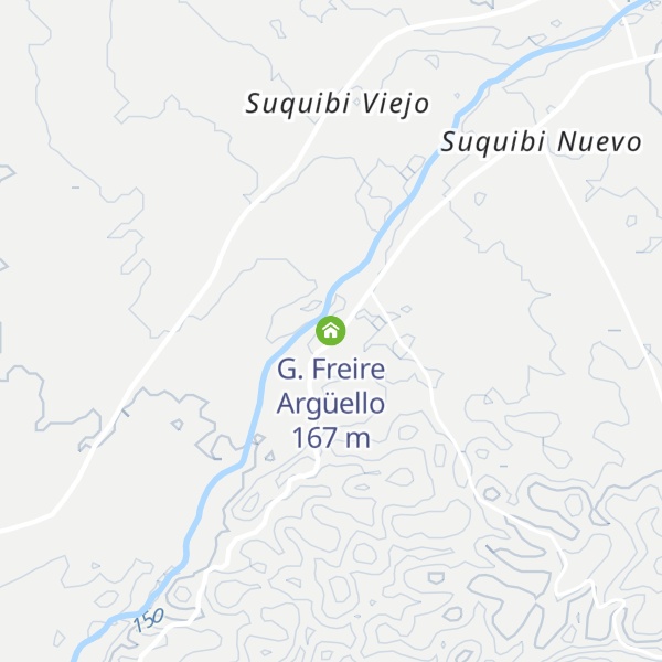 Map of G. Freire Argüello