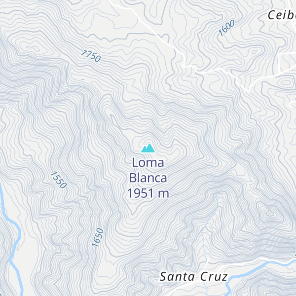 Map of Loma Blanca