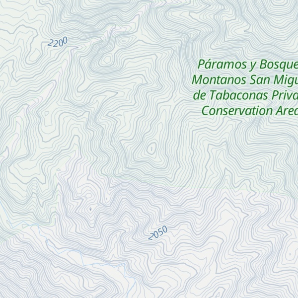 Map of Cerro Uchua