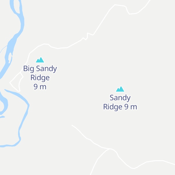 Map of Thomas Ridge