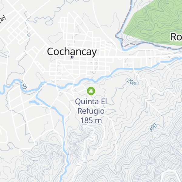 Map of Quinta El Refugio