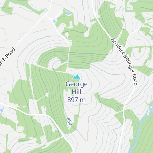 Map of George Hill