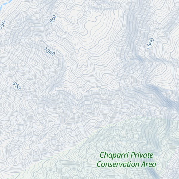 Map of Cerro Piedra Azul