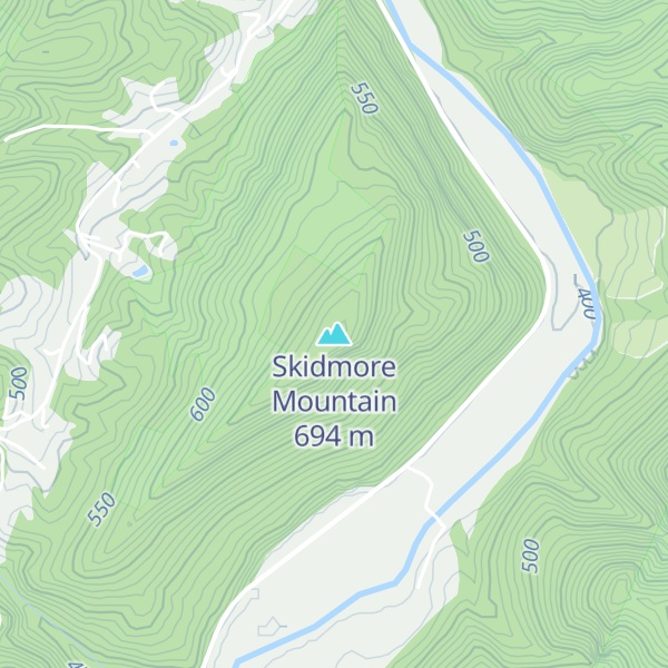 Map of Skidmore Mountain