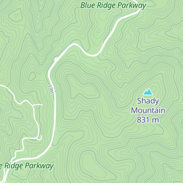 Map of Highco Mountain