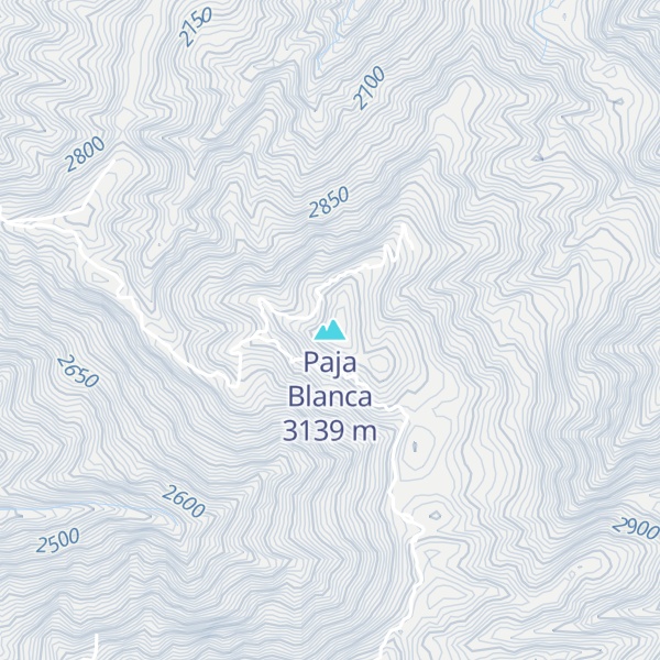 Map of Paja Blanca