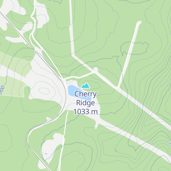 Map of Cherry Ridge