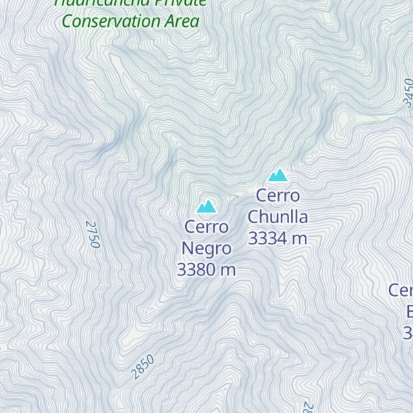 Map of Cerro Negro