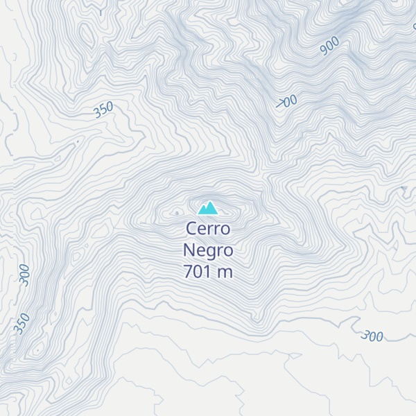 Map of Cerro Negro