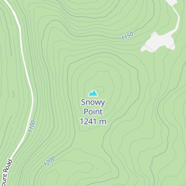 Map of Snowy Point