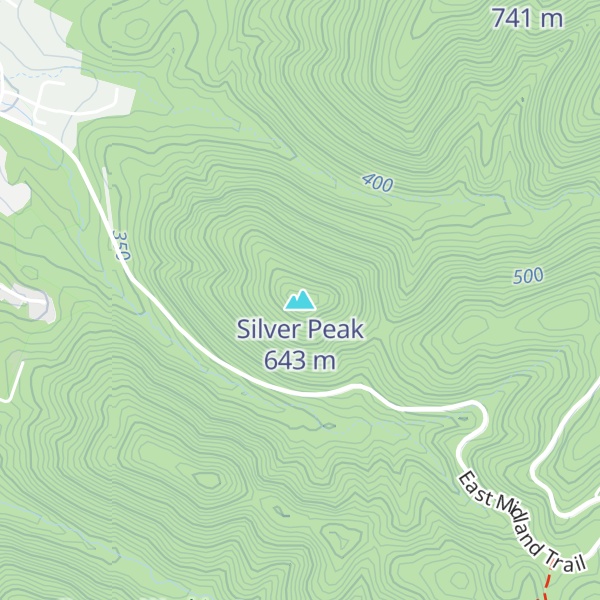 Map of Silver Peak