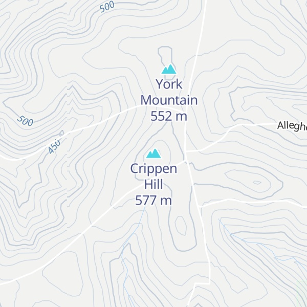 Map of Crippen Hill