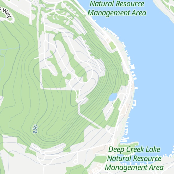Map of Roman Nose Hill