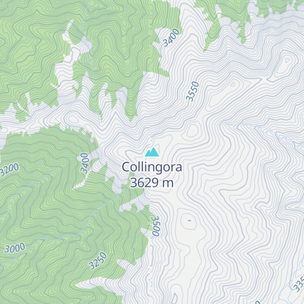 Map of Collingora