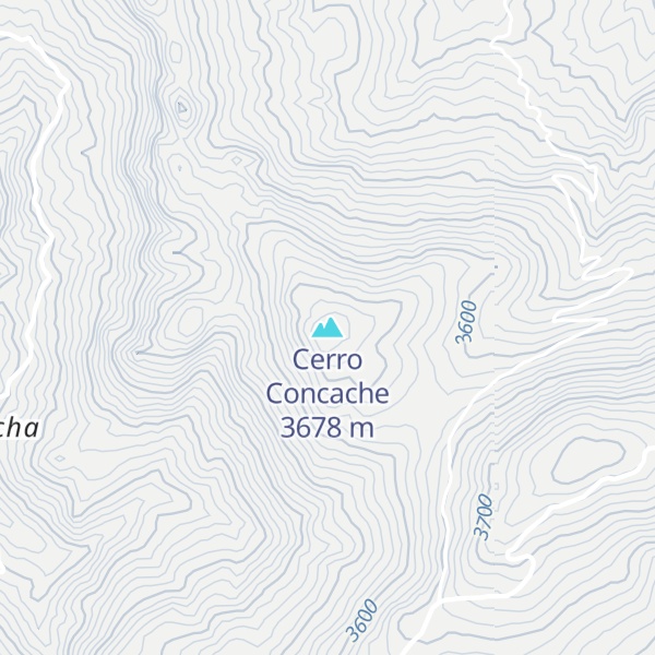 Map of Cerro Concache