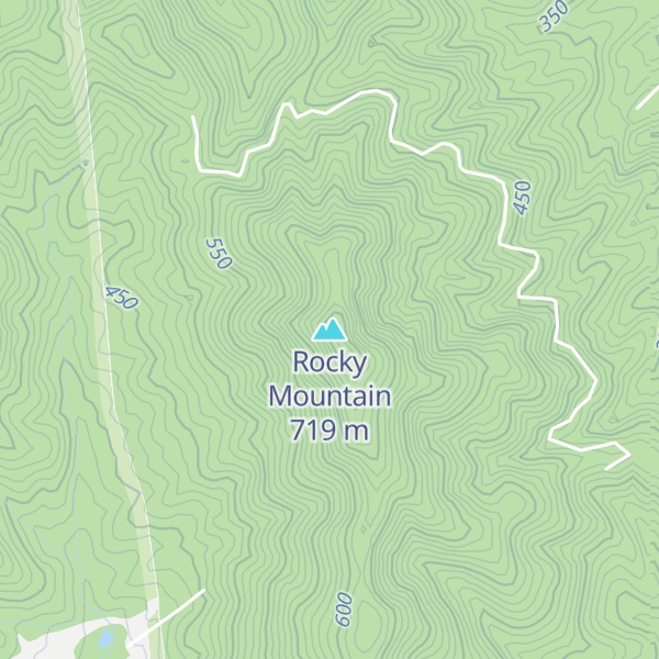 Map of Rocky Mountain