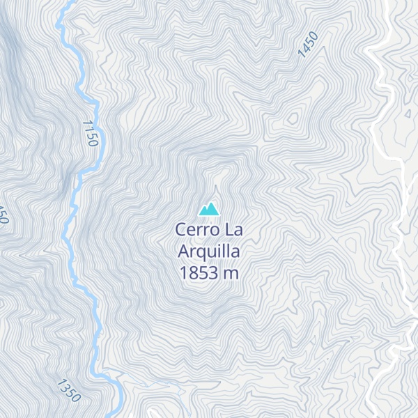 Map of Cerro La Arquilla