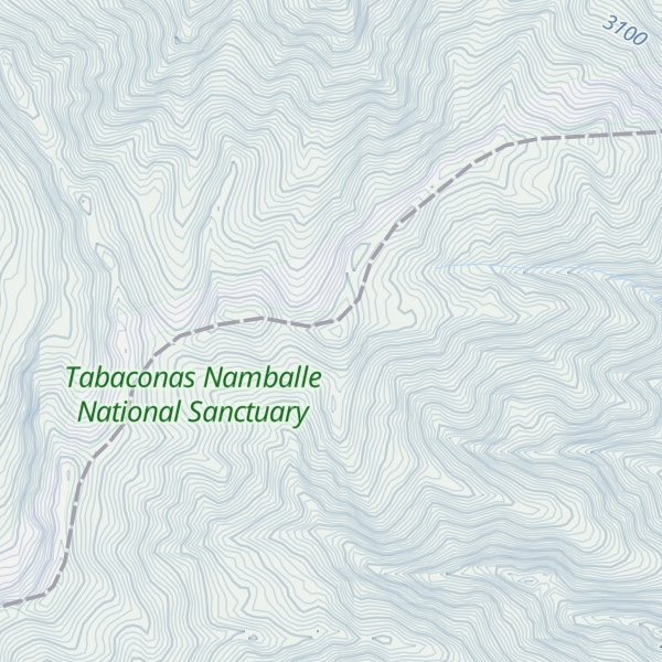 Map of Cerro Llorón