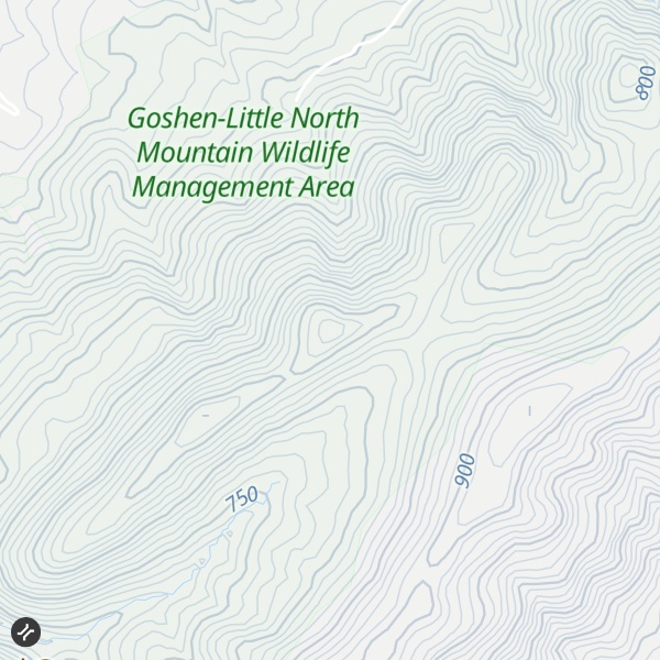 Map of Big Knob