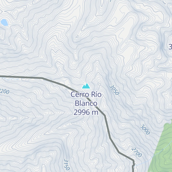 Map of Cerro Río Blanco