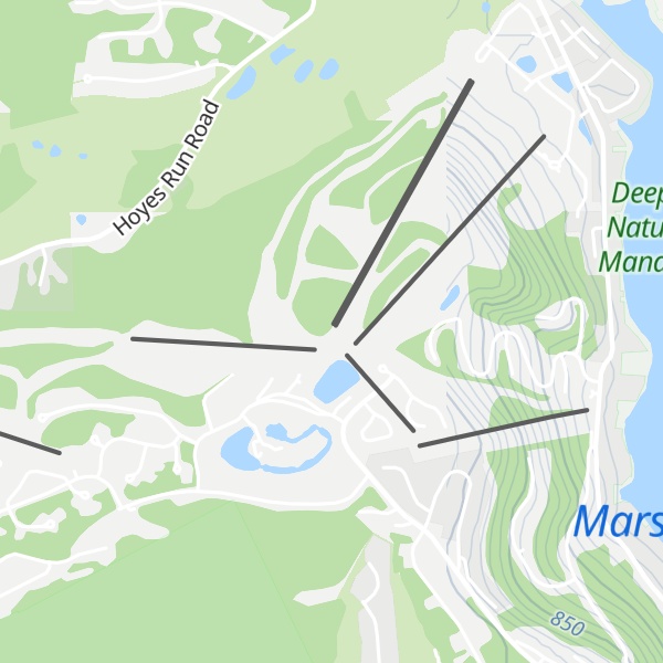 Map of Marsh Hill
