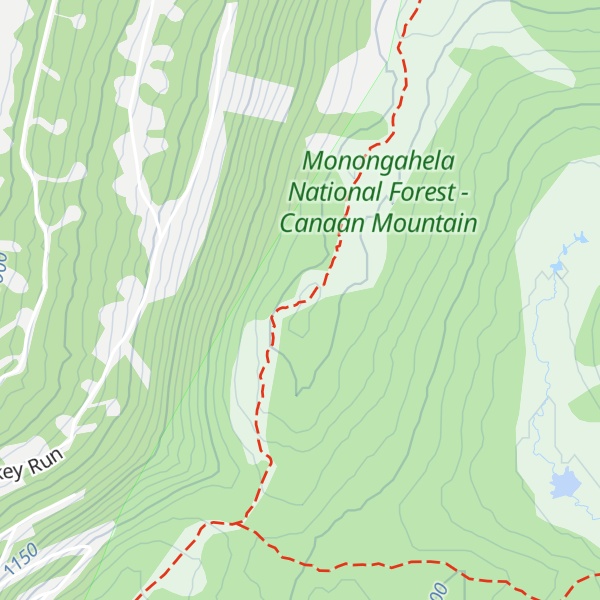 Map of Rocky Knob