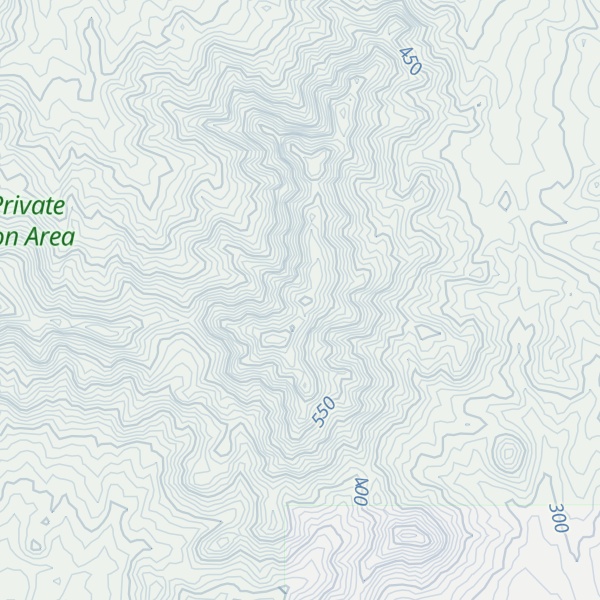 Map of Cerro Colorado
