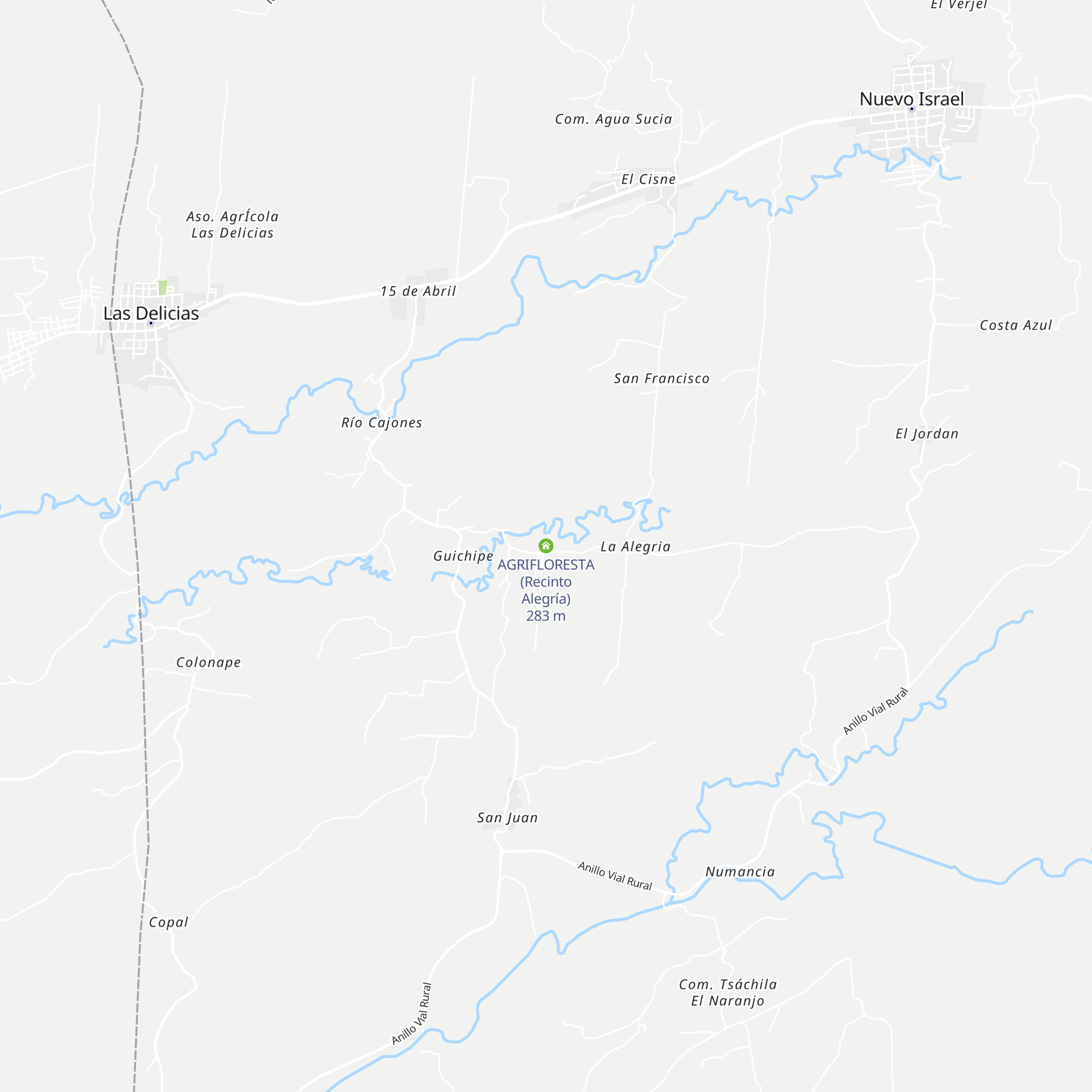 AGRIFLORESTA (Recinto Alegría) map