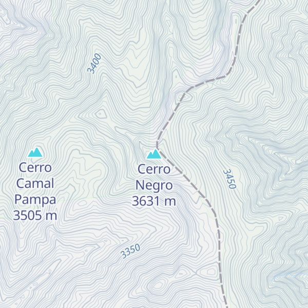 Map of Cerro Negro