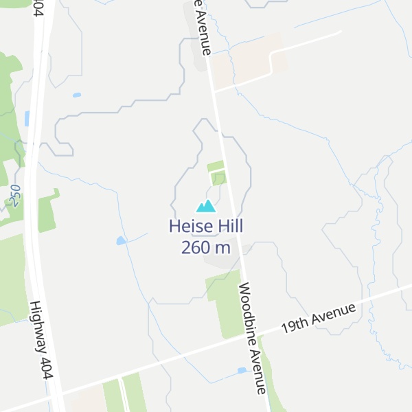 Map of Heise Hill