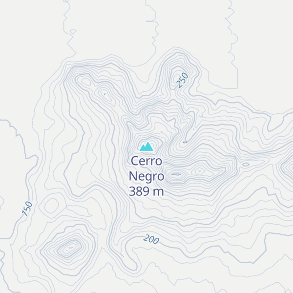 Map of Cerro Negro
