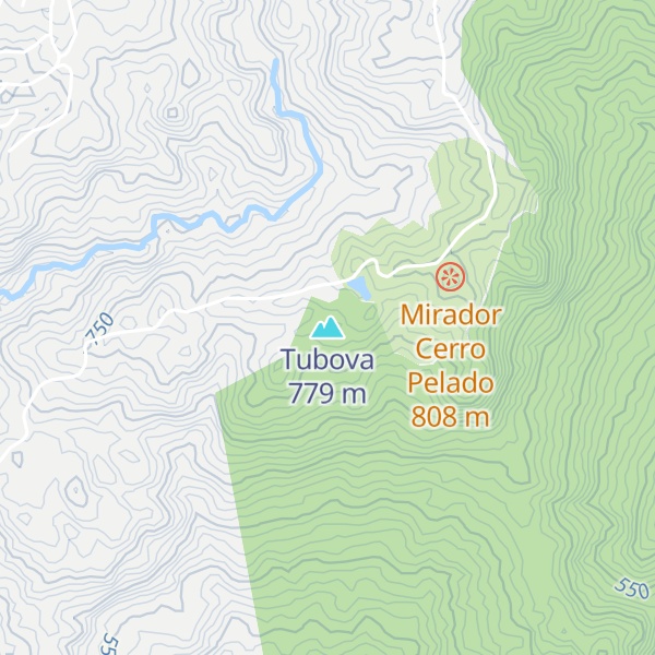Map of Tubova