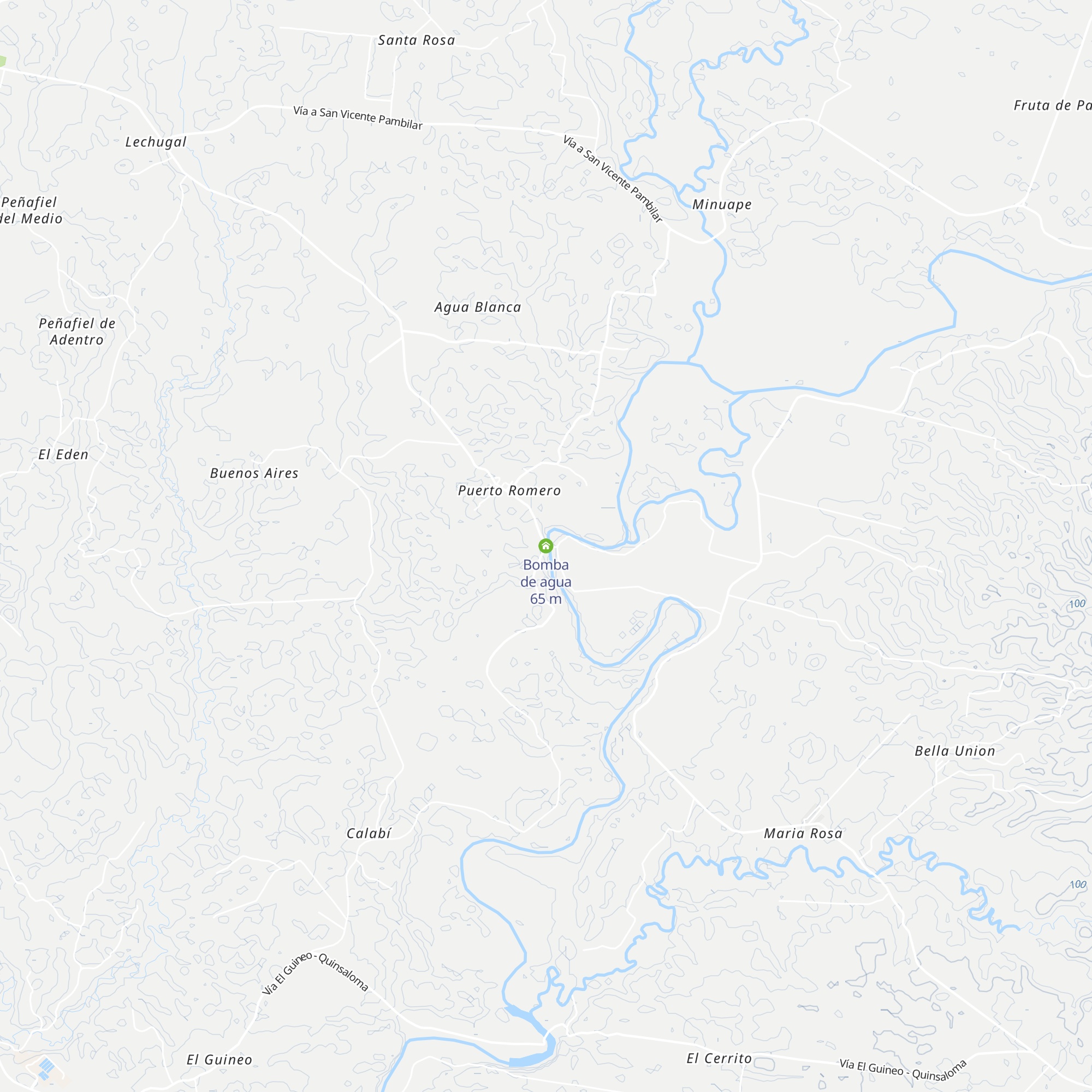 Bomba de agua map