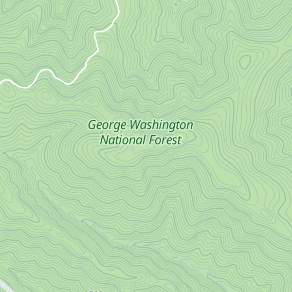Map of Signal Corps Knob