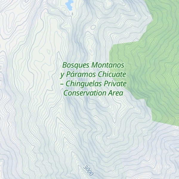 Map of Cerro Sural