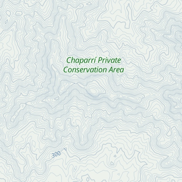 Map of Cerro Tres Picos